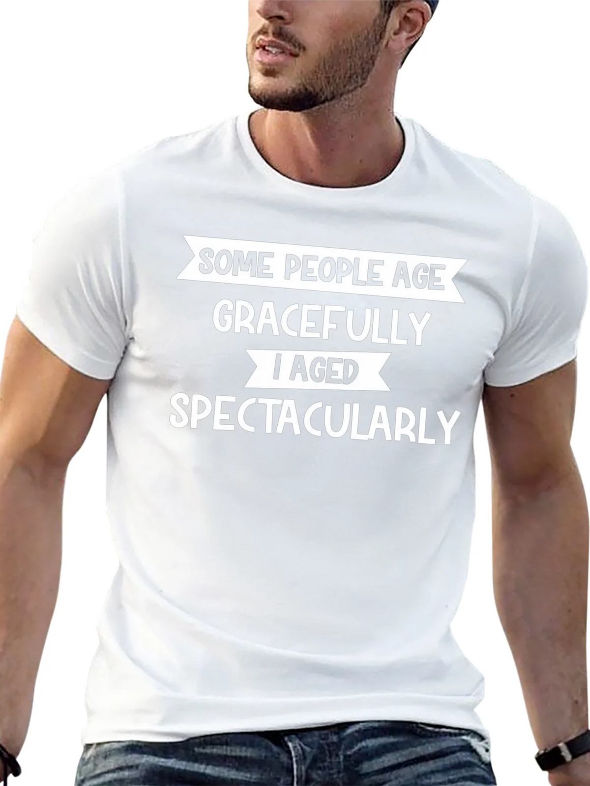 Humorous Ageing T-Shirt: Aged Spectacularly product image 10