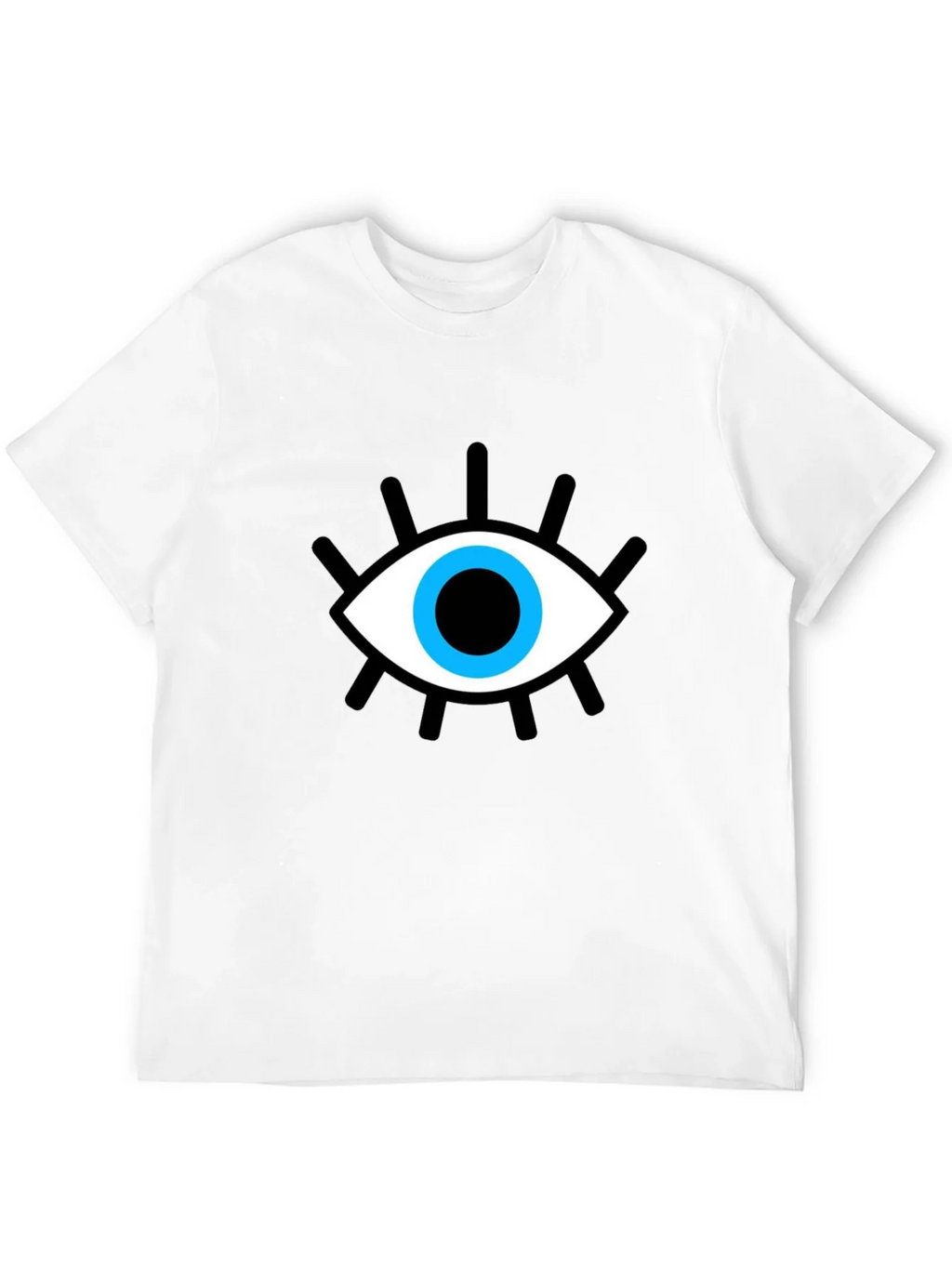 Evil Eye Graphic Black T-Shirt product image 11