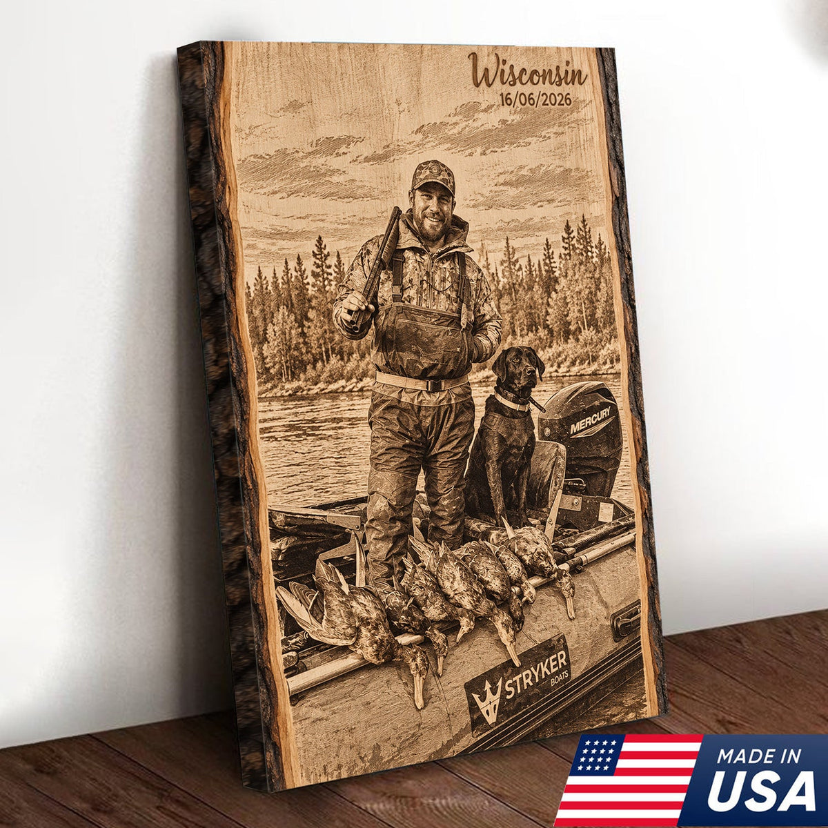 Personalized Hunting Memories Canvas