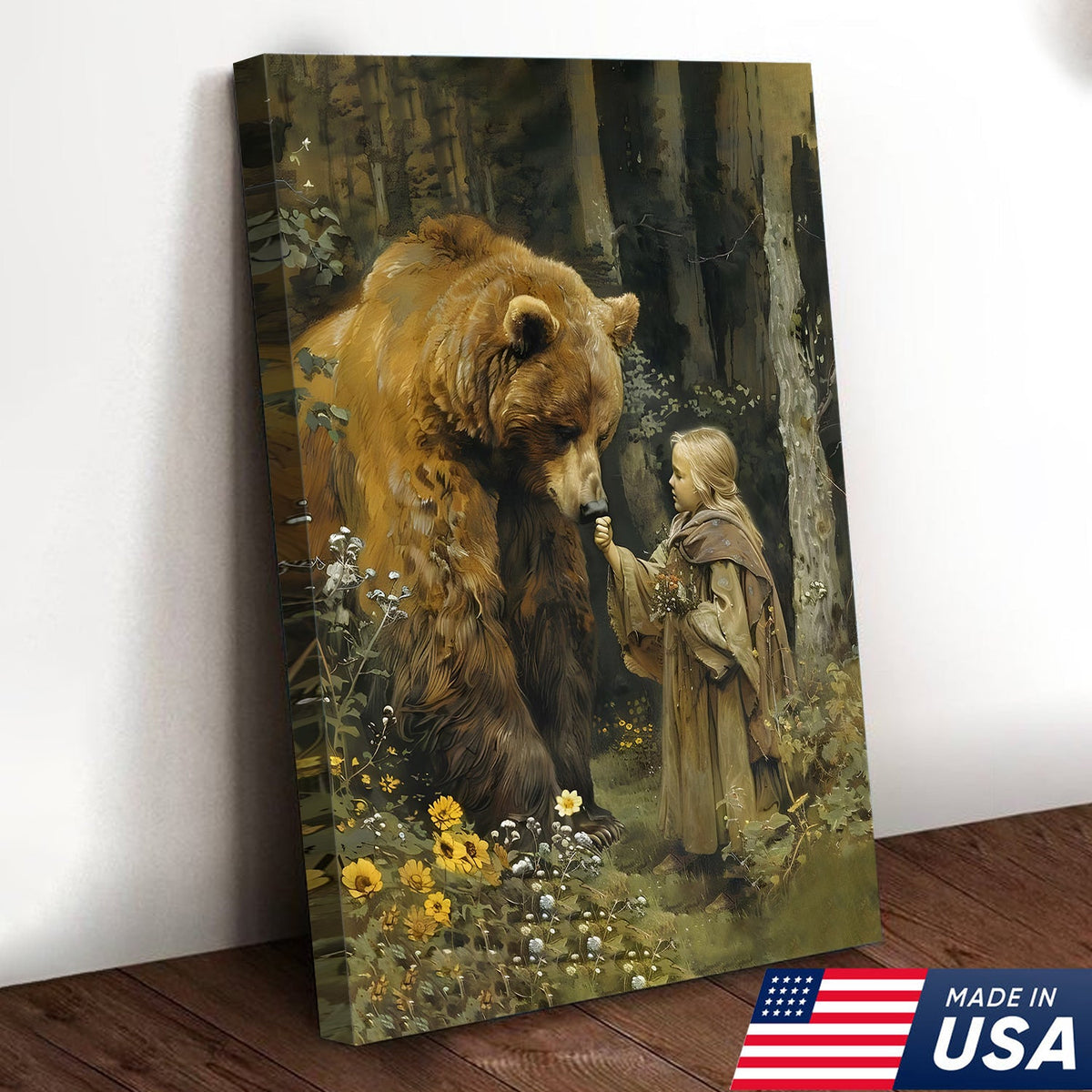 Whispers of Wild Friendship Canvas