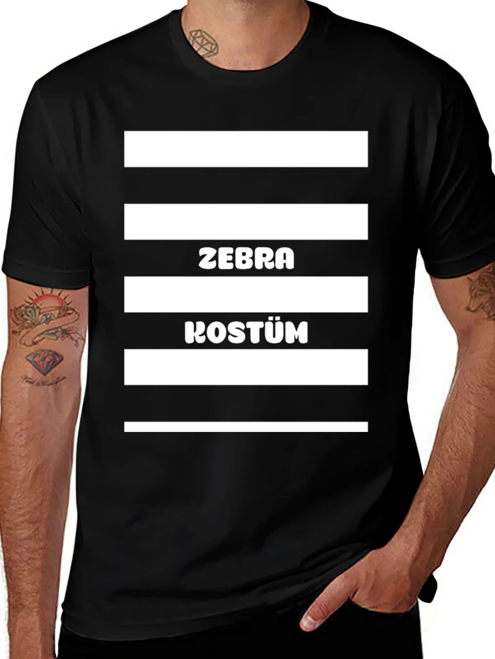 Zebra Kostum T-Shirt product image 1