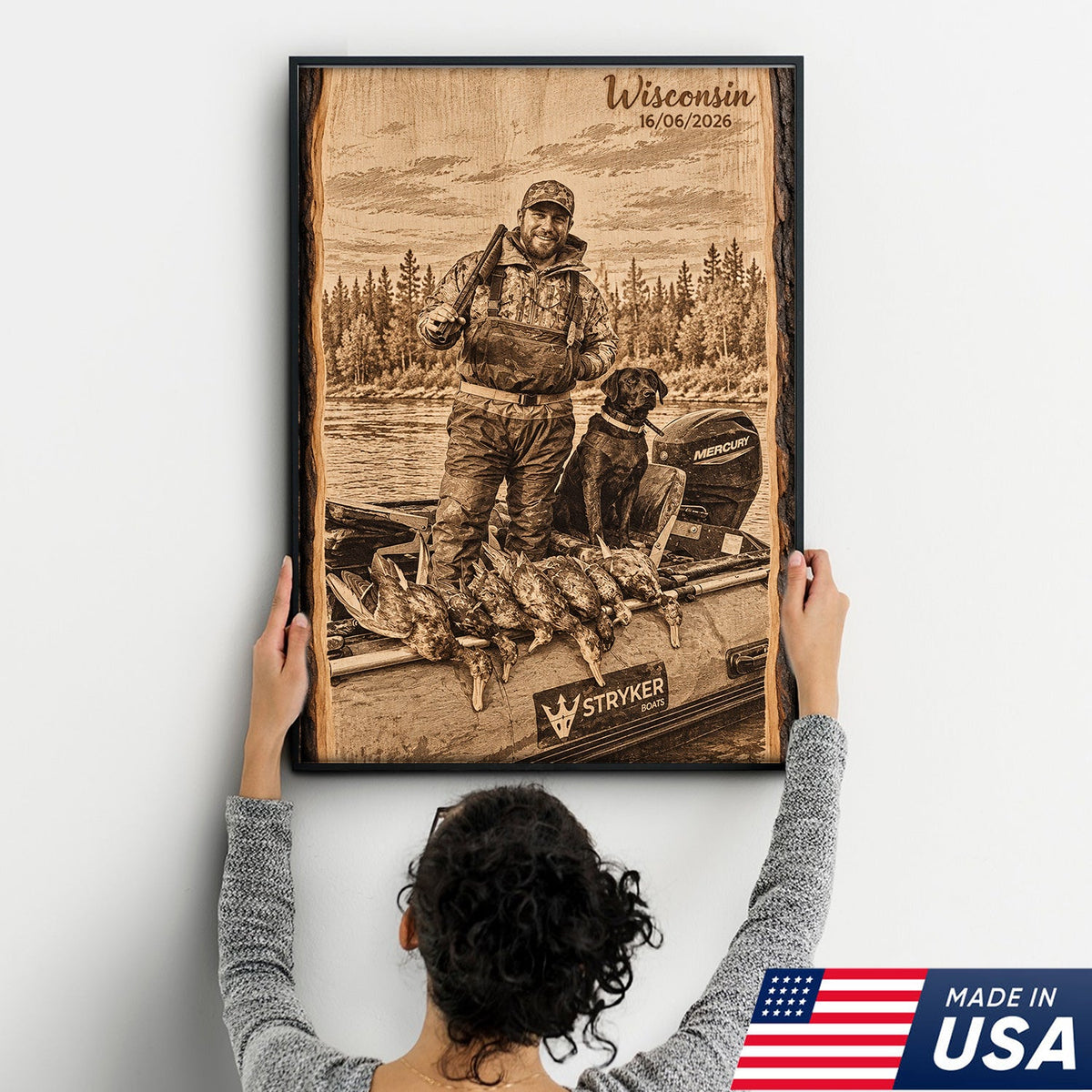 Personalized Hunting Memories Canvas