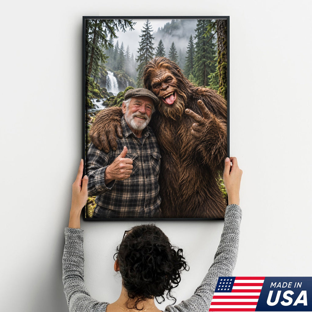 Custom Bigfoot Buddy Canvas