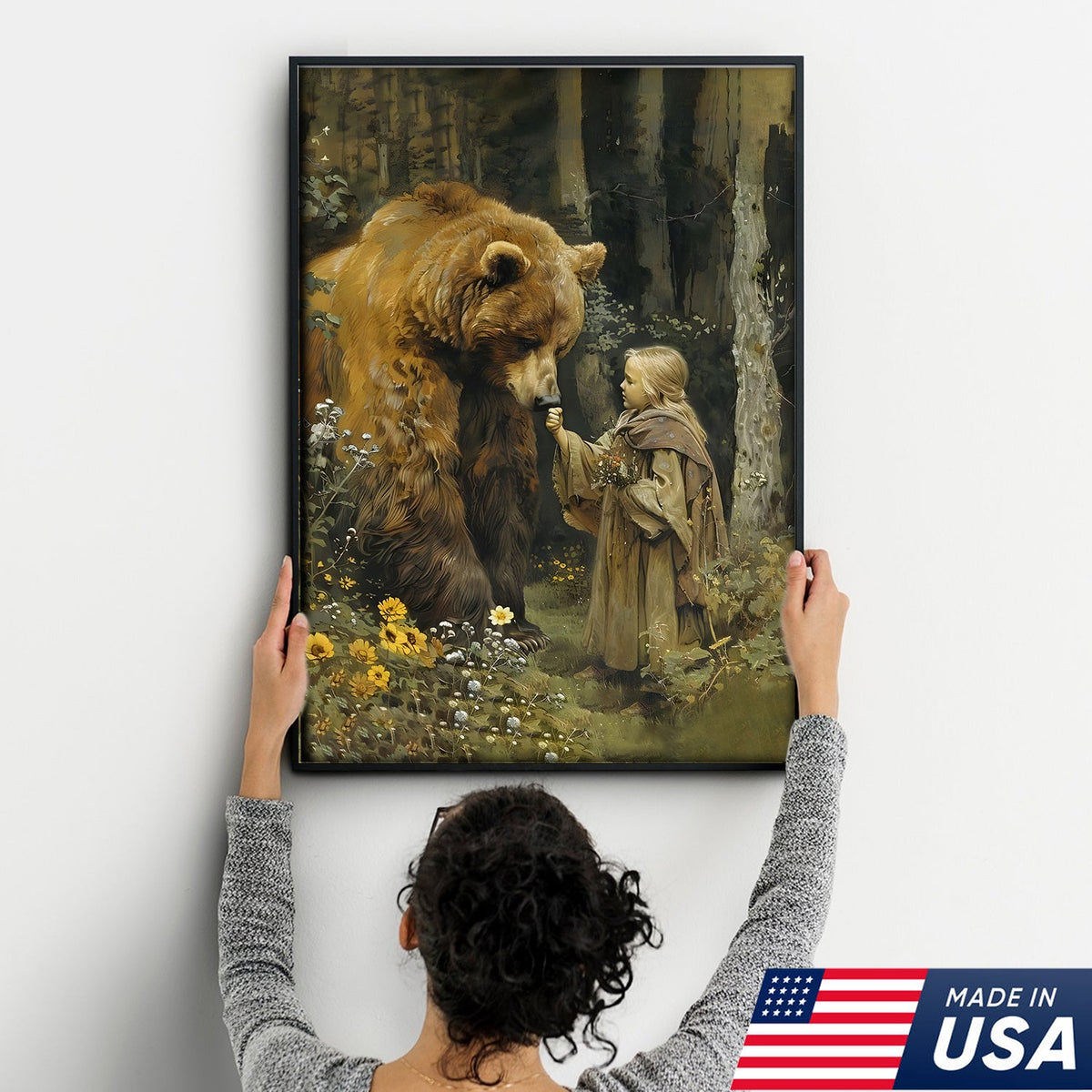 Whispers of Wild Friendship Canvas