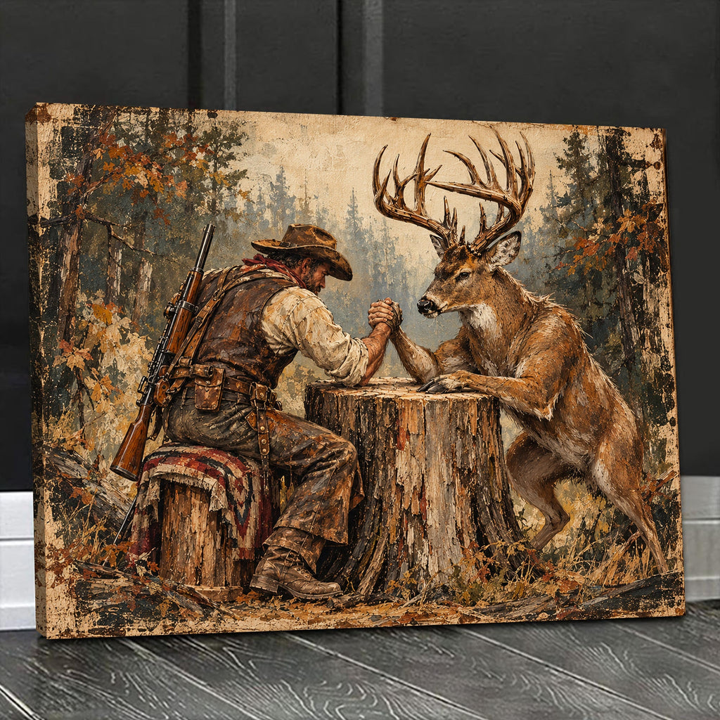 Frontier Showdown Canvas