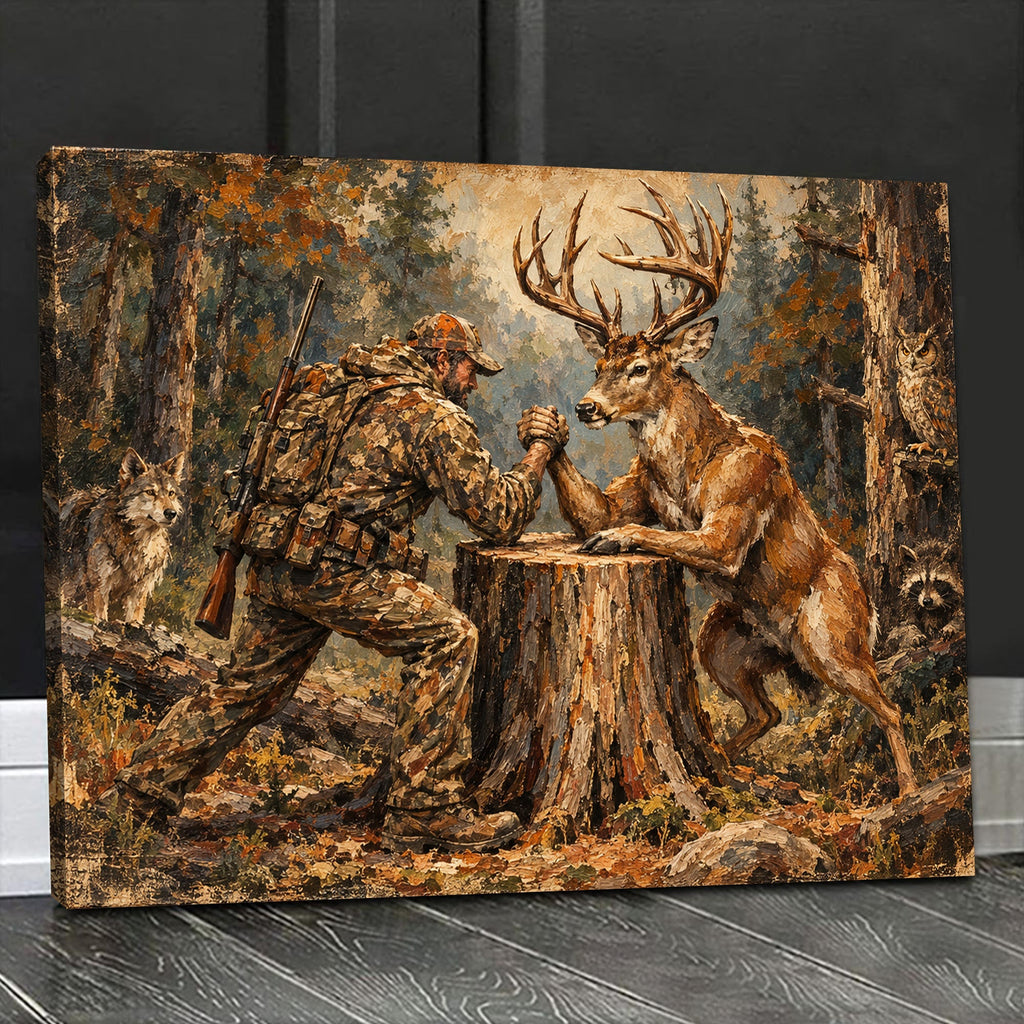 Wild Rivalry Canvas