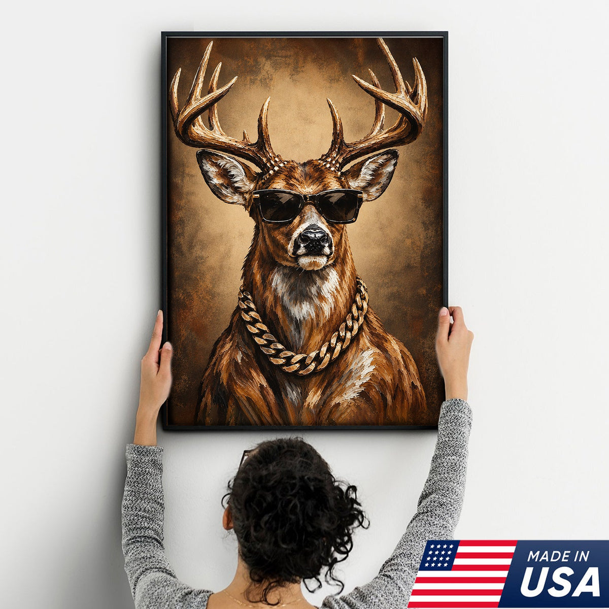 Buck Boss Drip Canvas