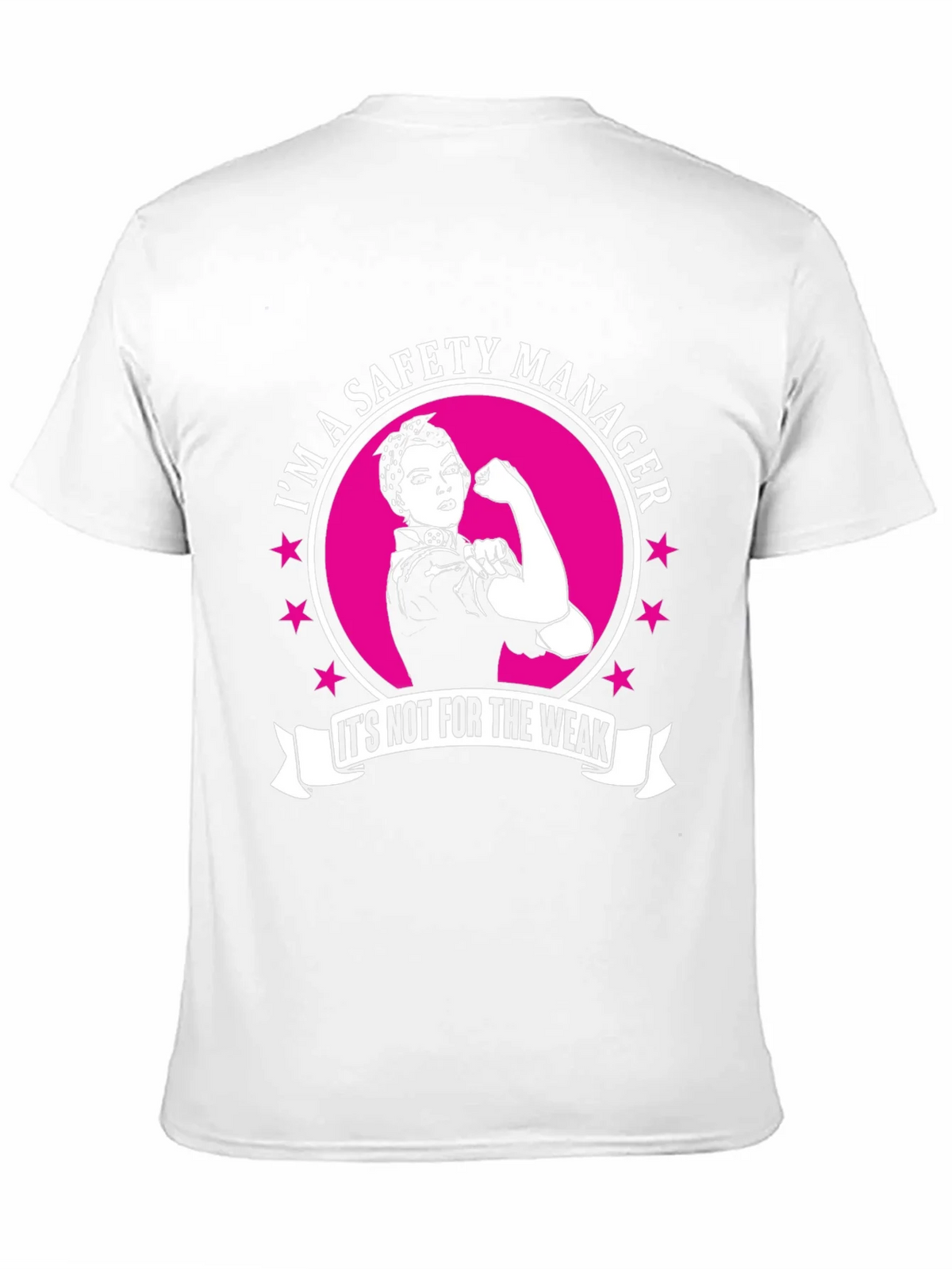 Safety Manager Strong Woman T-Shirt product image 10