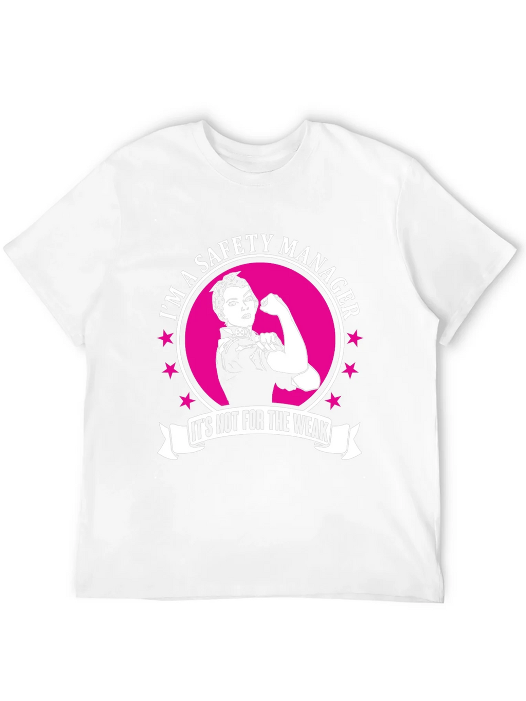 Safety Manager Strong Woman T-Shirt product image 11