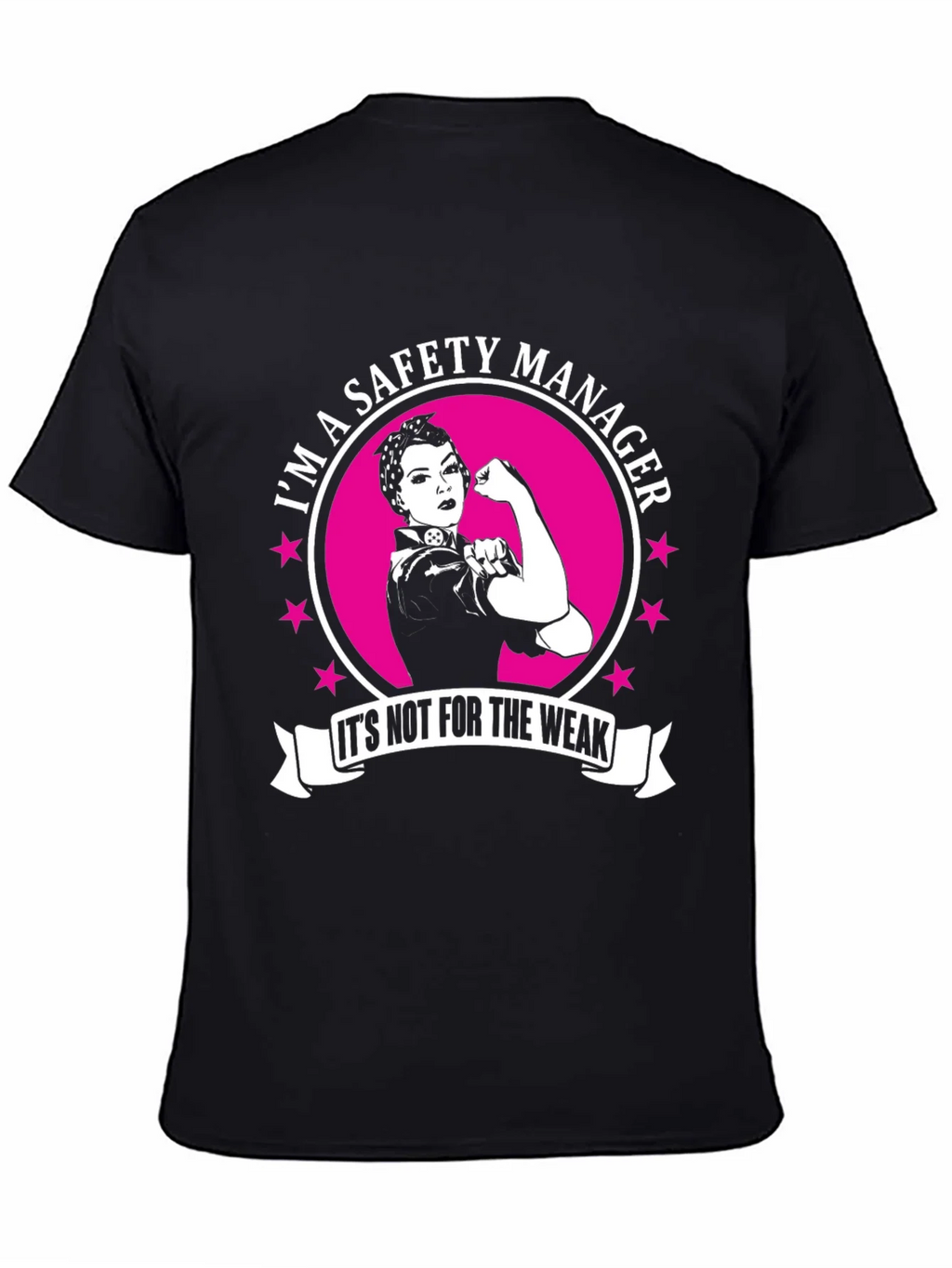 Safety Manager Strong Woman T-Shirt product image 4