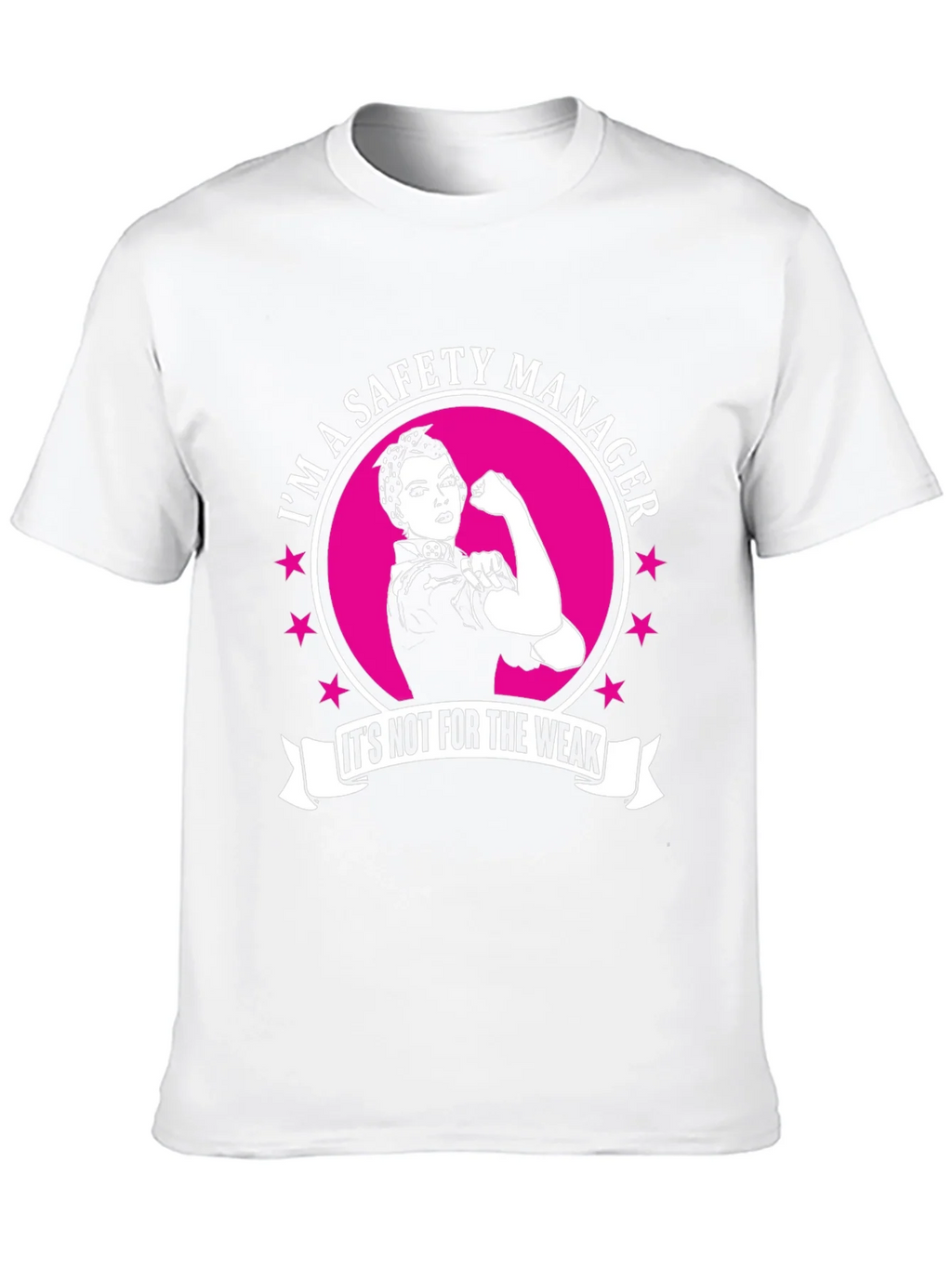 Safety Manager Strong Woman T-Shirt product image 9