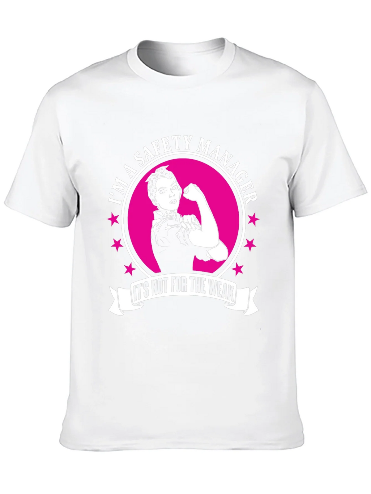 Safety Manager Strong Woman T-Shirt product image 9
