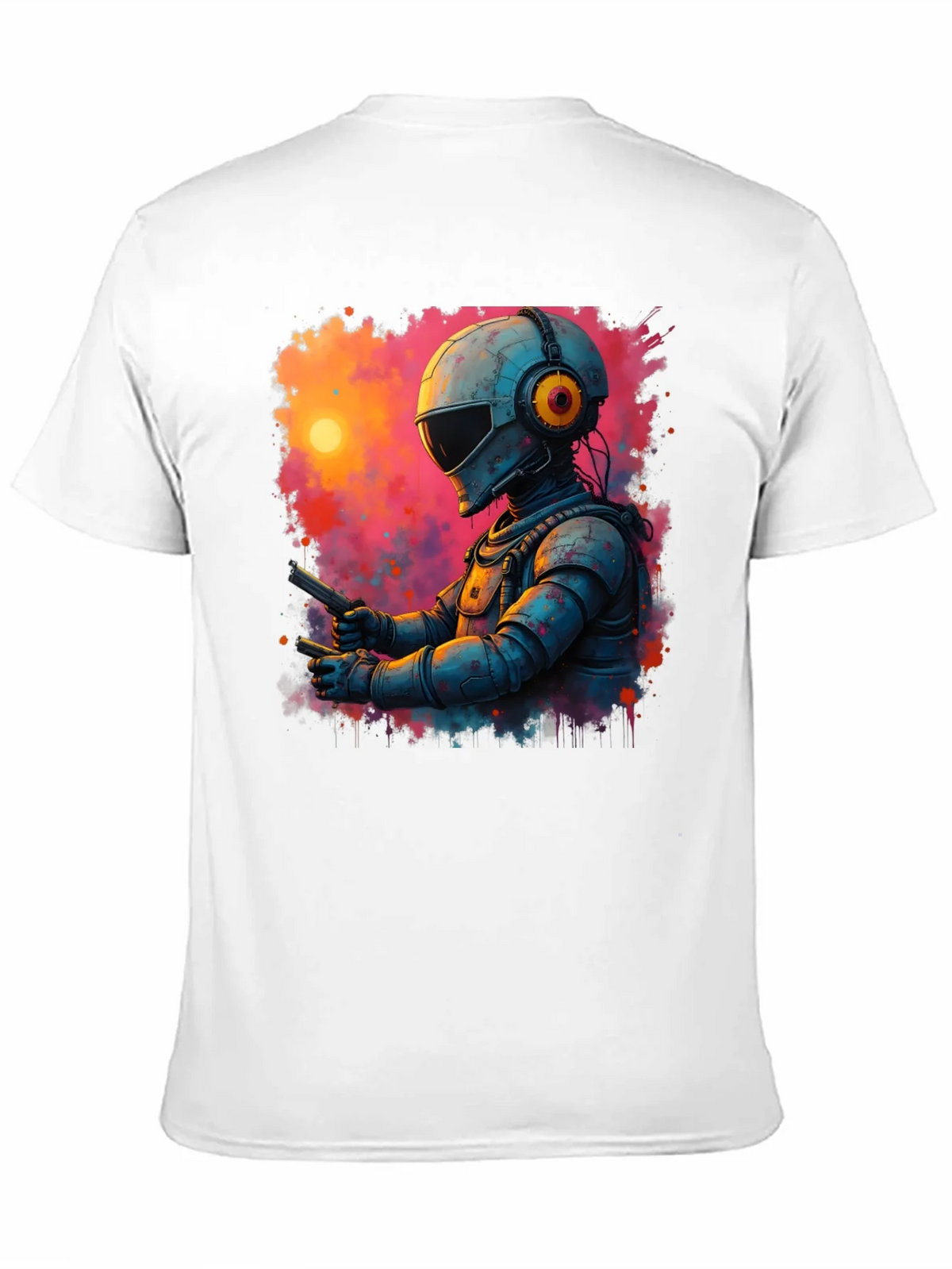 Retro Sci-Fi Astronaut T-Shirt product image 10