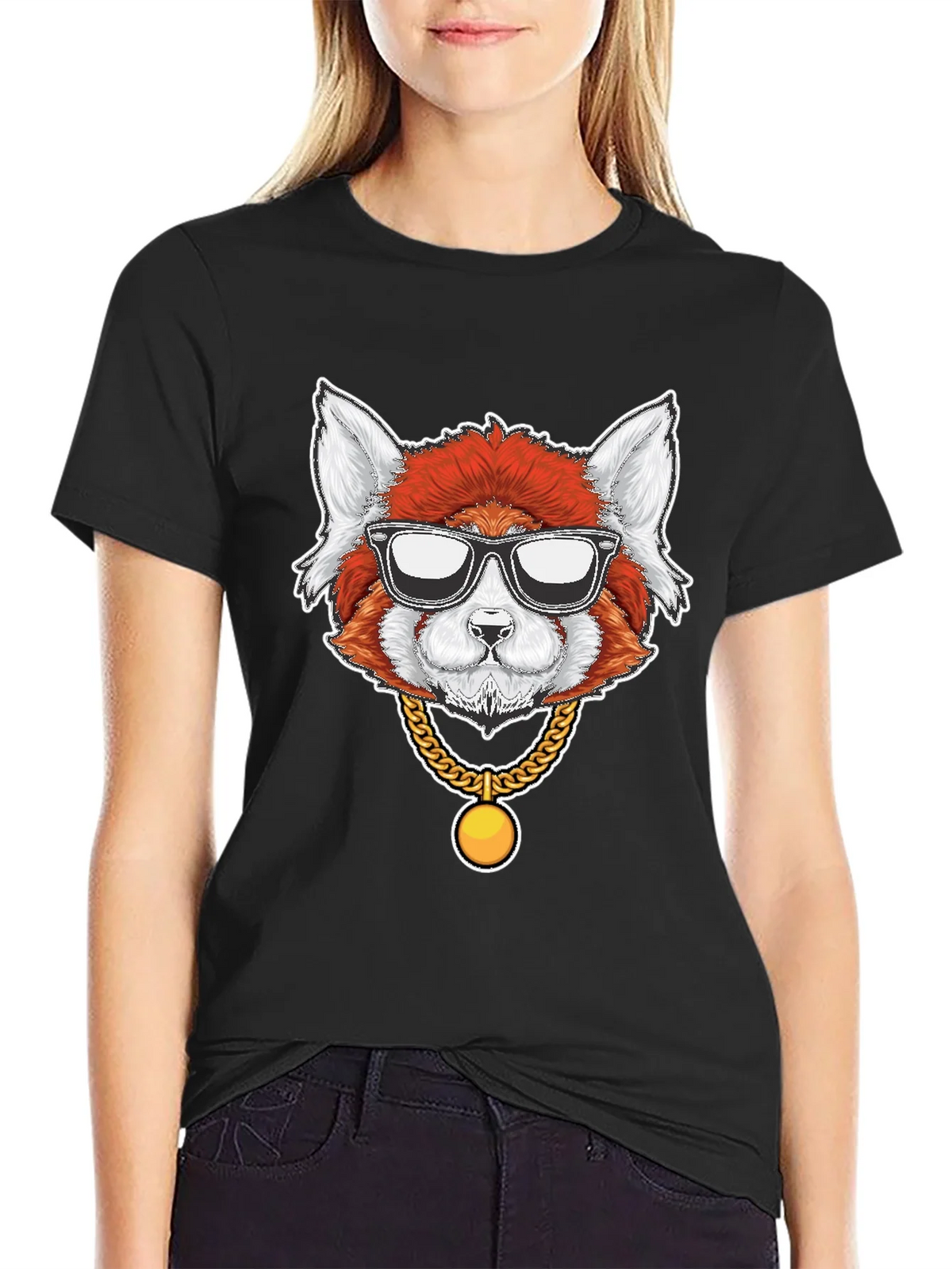 Cool Red Panda T-Shirt product image 2