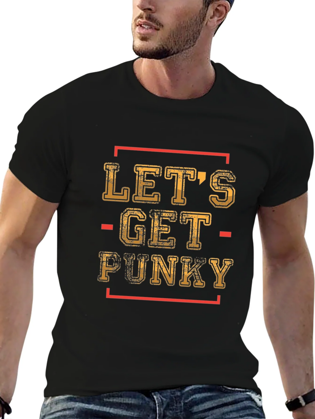 Lets Get Funky Graphic Print Tee product image 6