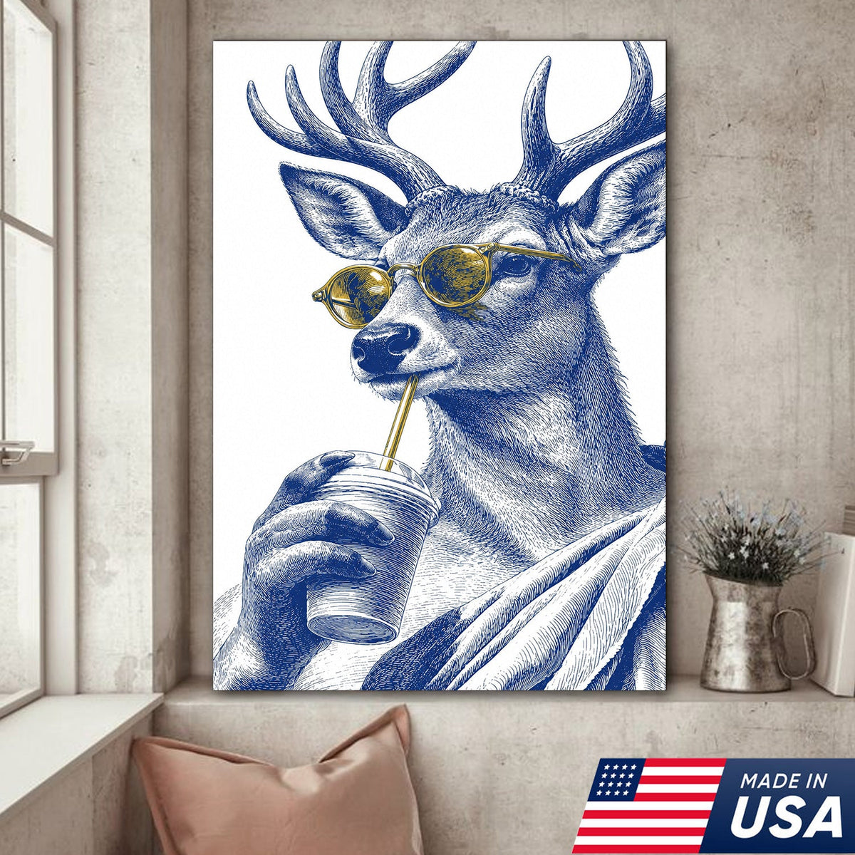 Cool Buck Vibes Canvas