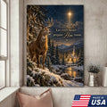 Christmas Star of Faith Canvas