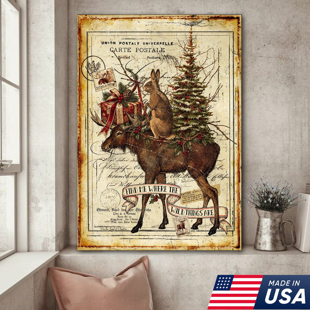 Wild Noel Canvas