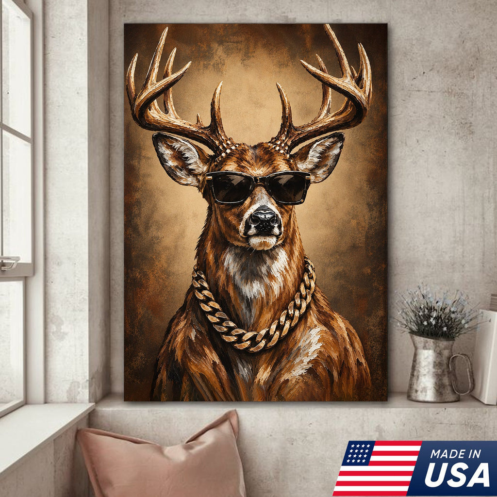 Buck Boss Drip Canvas