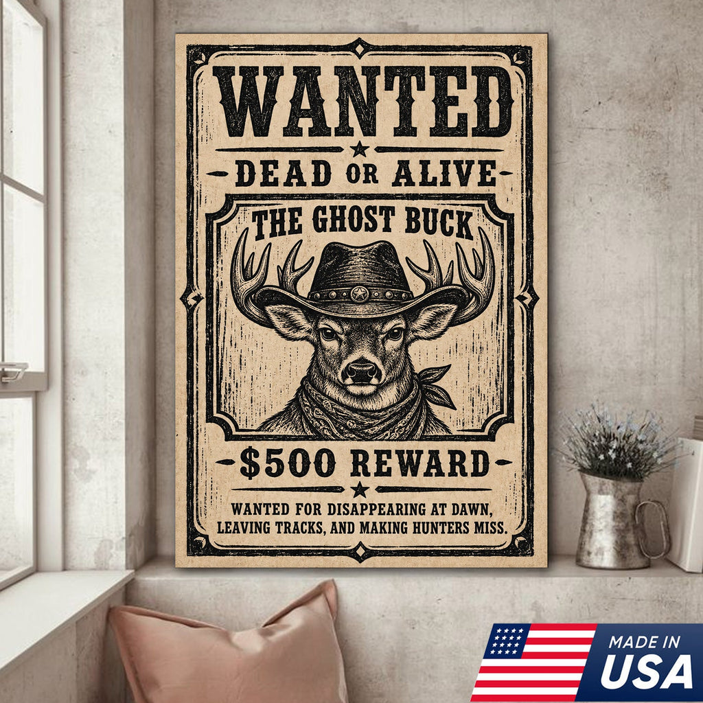 Wanted Ghost Buck Canvas product image 4