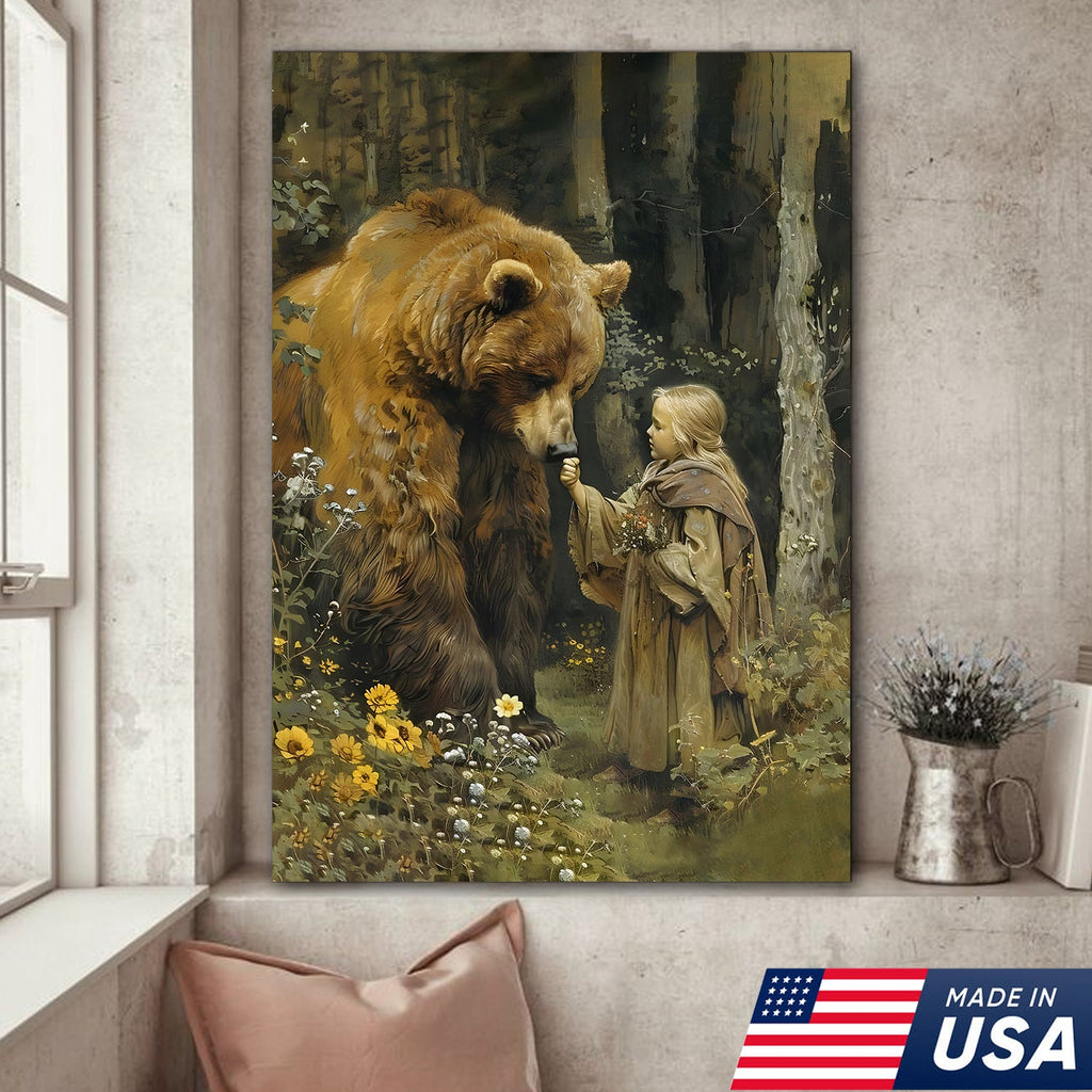 Whispers of Wild Friendship Canvas