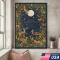 Enchanted Christmas Forest Canvas