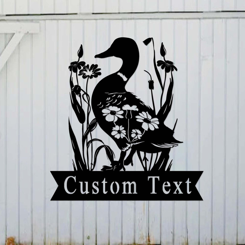 Personalized Duck Farm Sign Decor,Quack Shack Sign,Cabin Farmhouse Decor