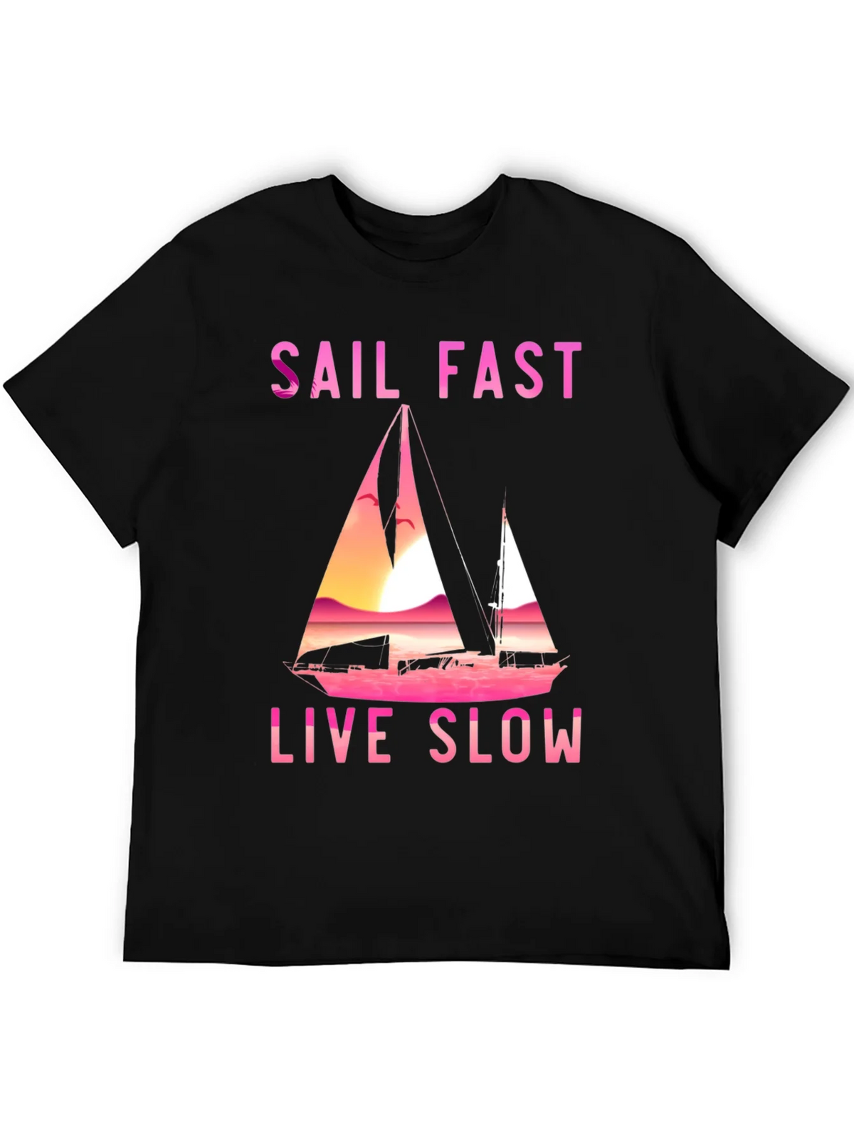Sail Fast Live Slow Graphic Tee product image 5