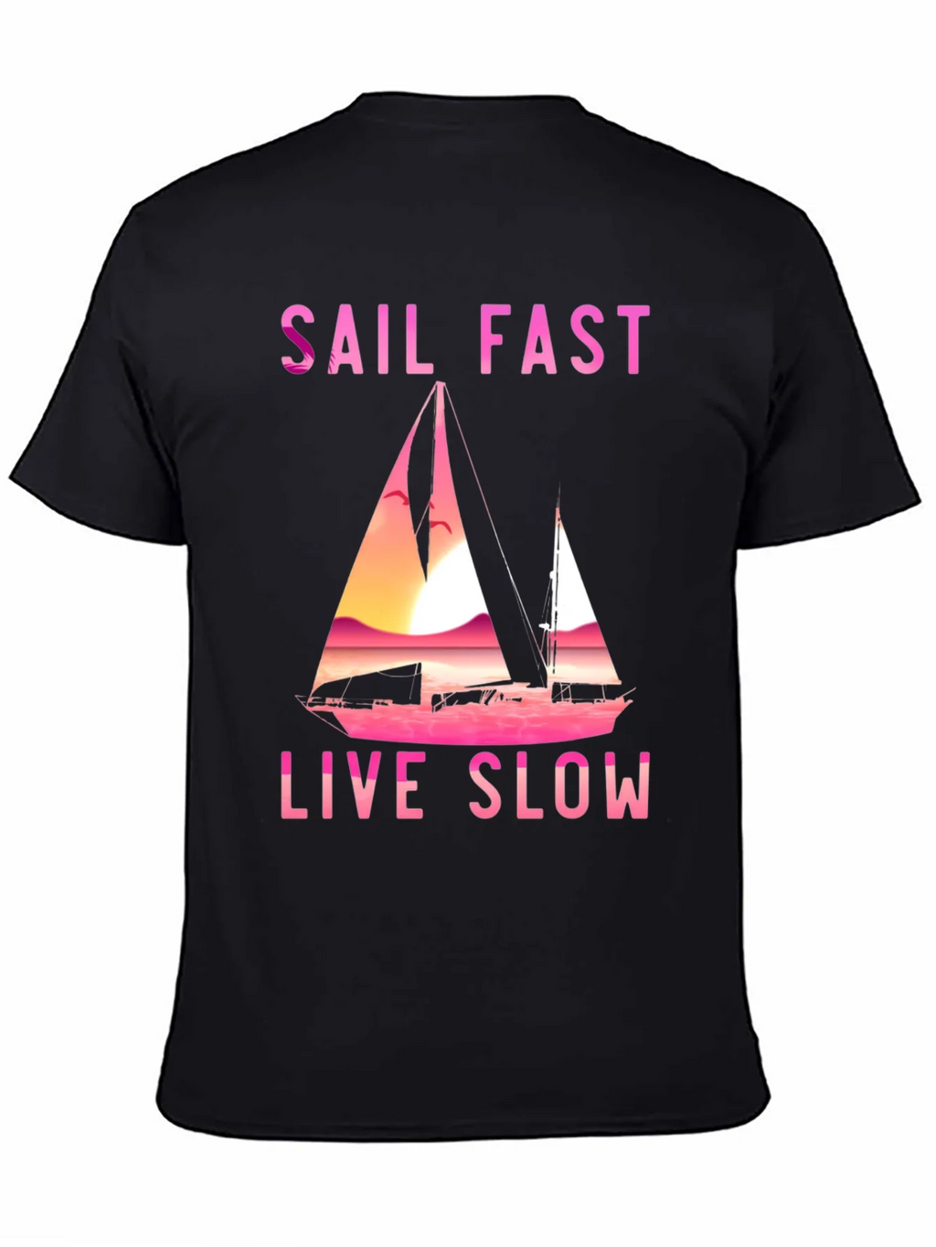 Sail Fast Live Slow Graphic Tee product image 4
