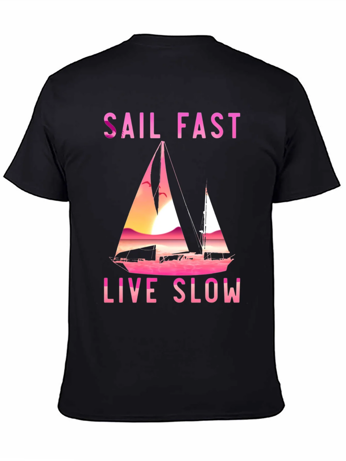 Sail Fast Live Slow Graphic Tee product image 4