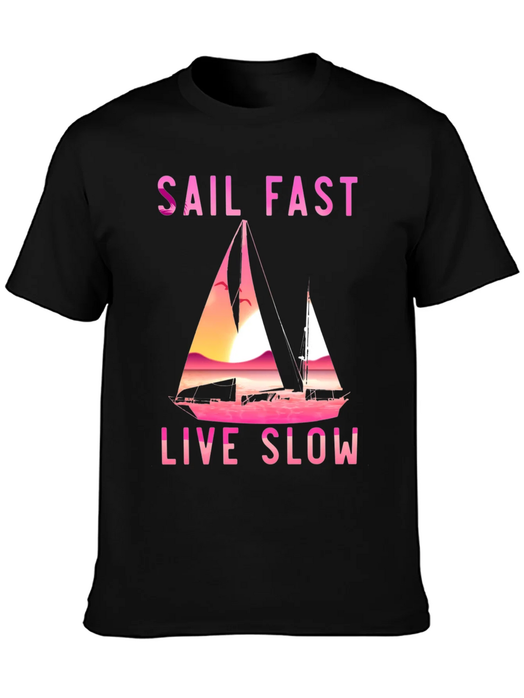 Sail Fast Live Slow Graphic Tee product image 3