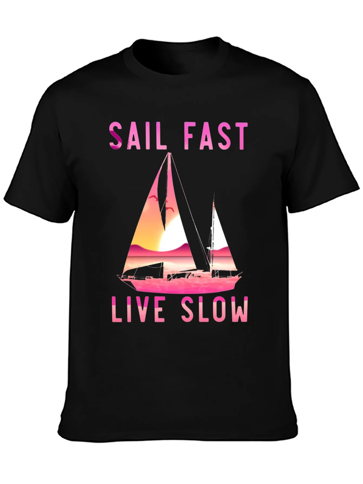 Sail Fast Live Slow Graphic Tee product image 3