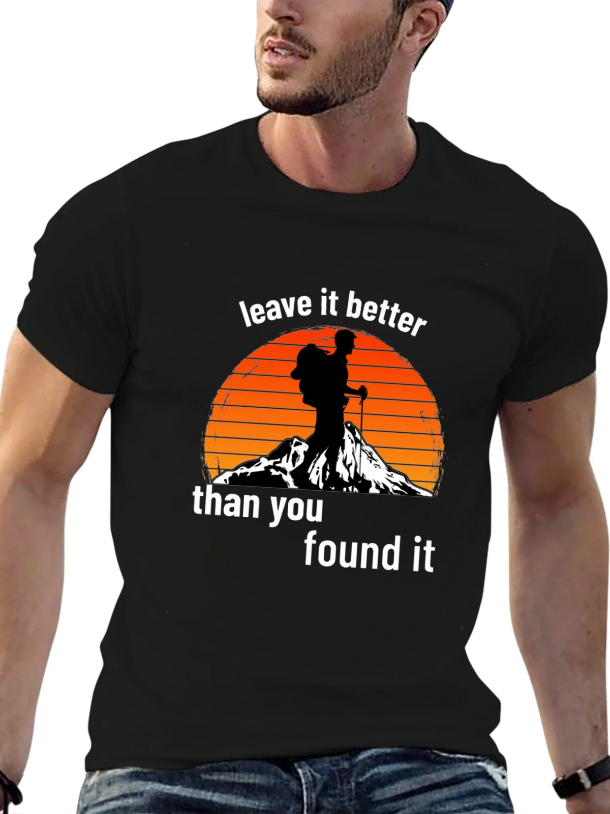 Leave It Better Hiking Graphic Tee product image 6