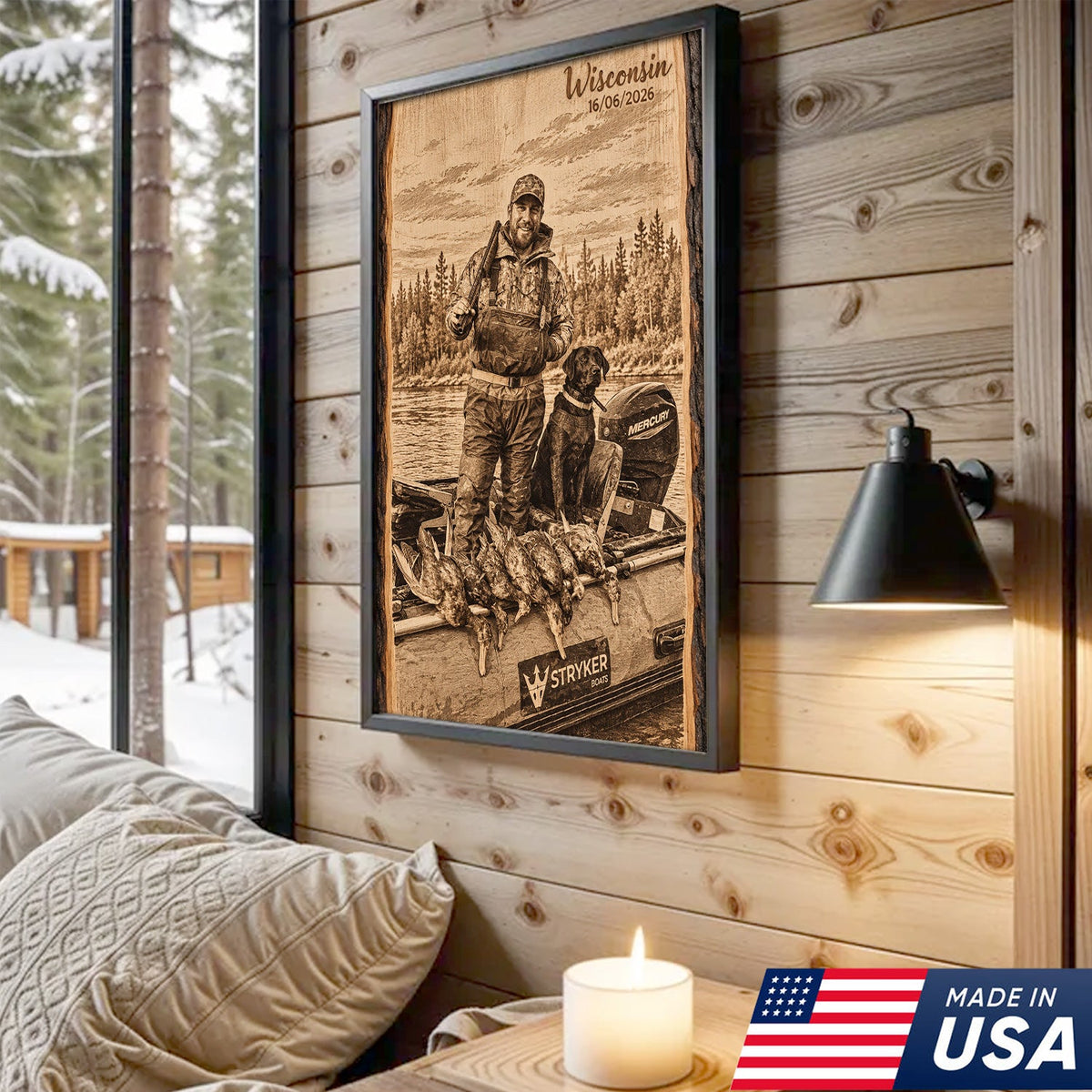 Personalized Hunting Memories Canvas