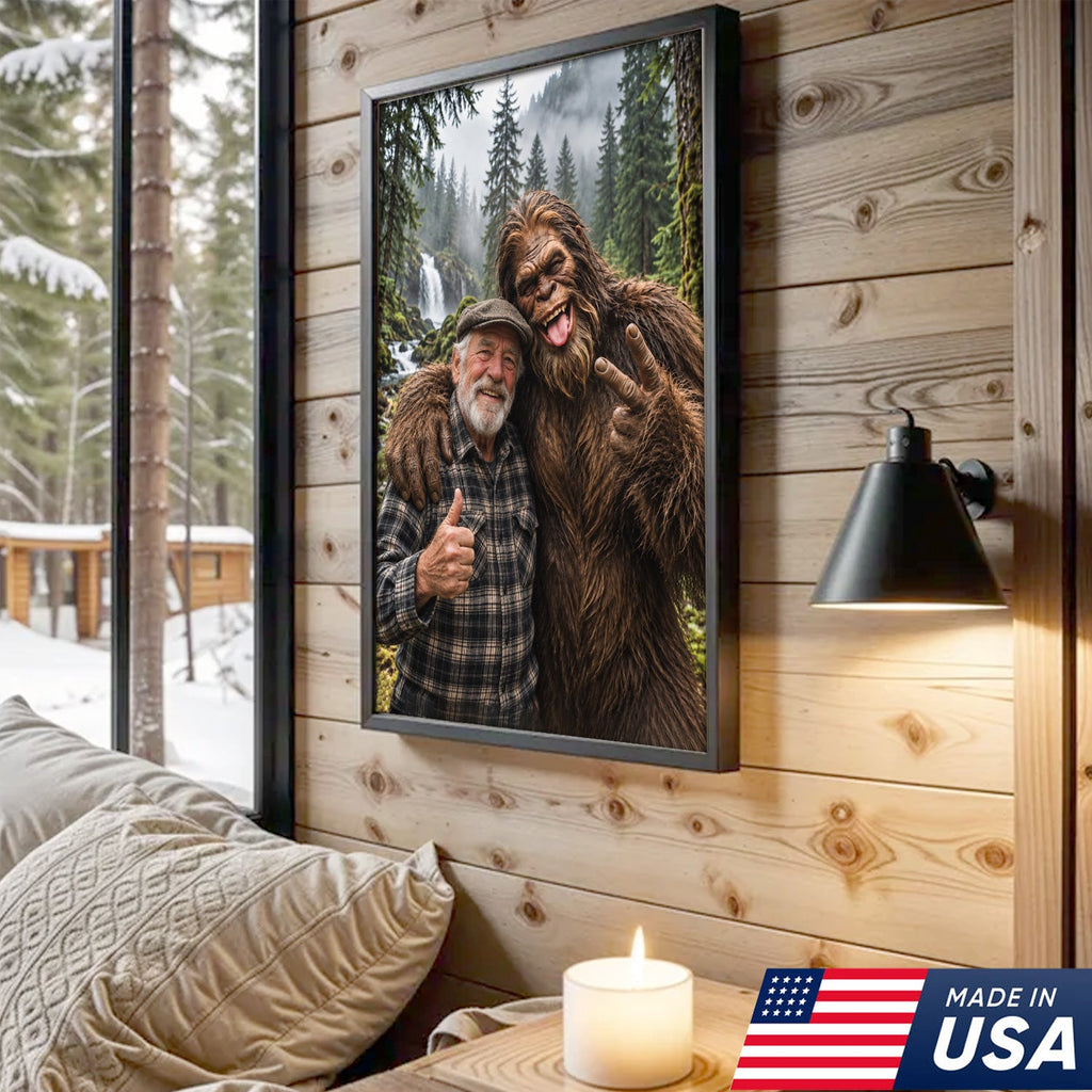 Custom Bigfoot Buddy Canvas