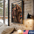 Custom Bigfoot Hunting Canvas