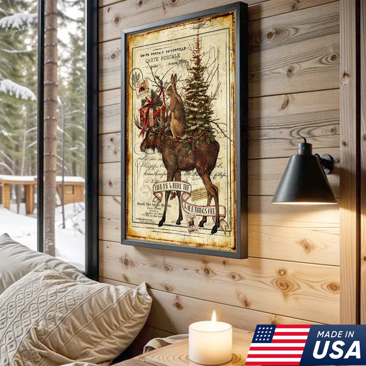 Wild Noel Canvas