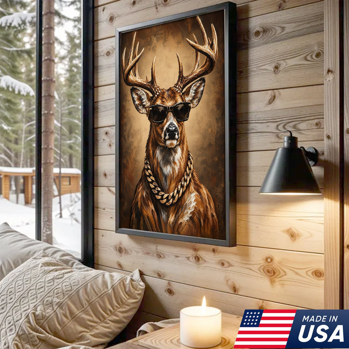 Buck Boss Drip Canvas