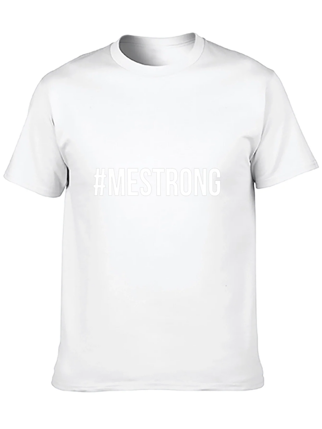 #MESTRONG Black Graphic Tee - Empowering Message T-Shirt product image 6