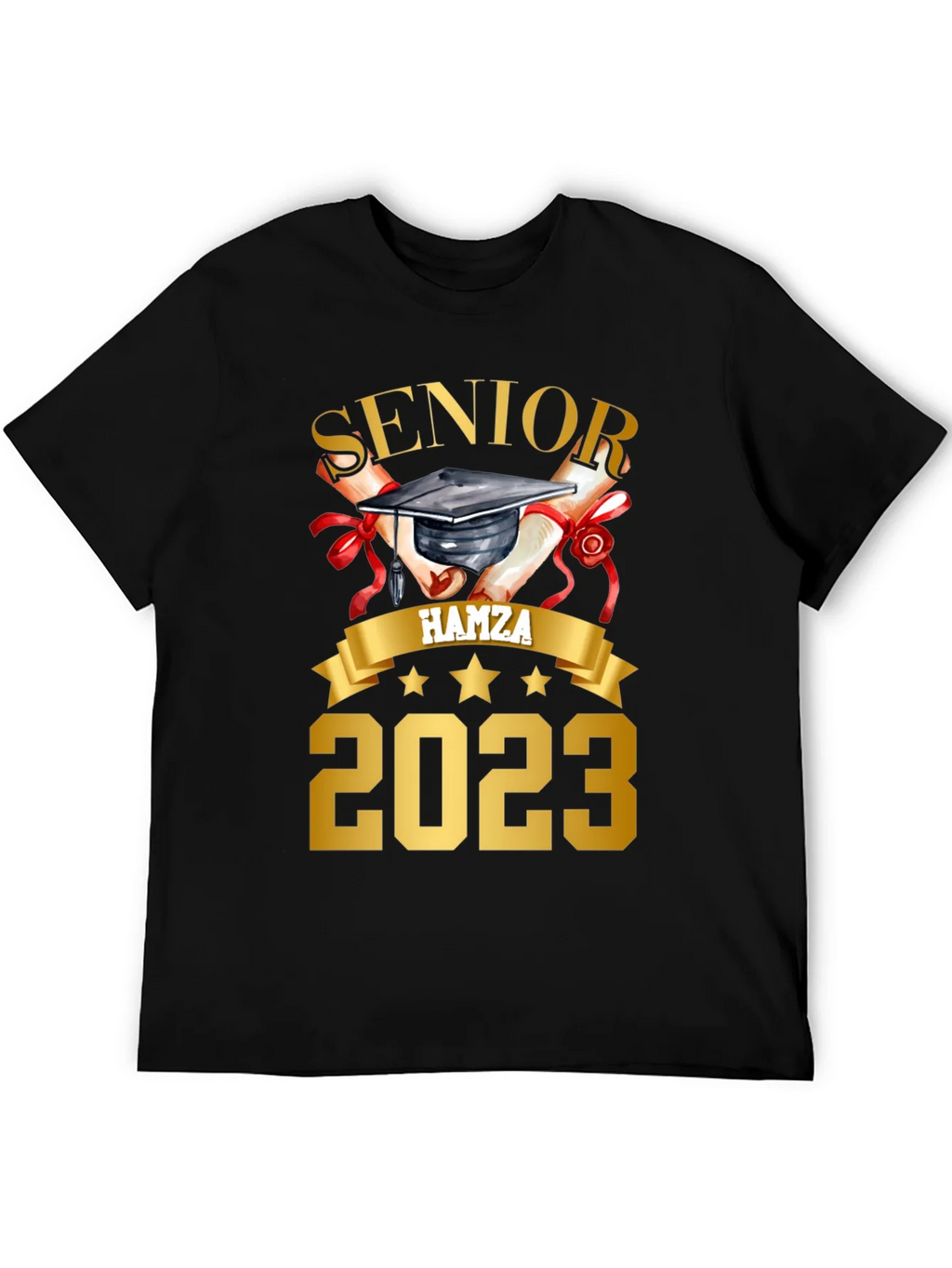 Senior Hamza 2023 Graduation T-Shirt product image 5