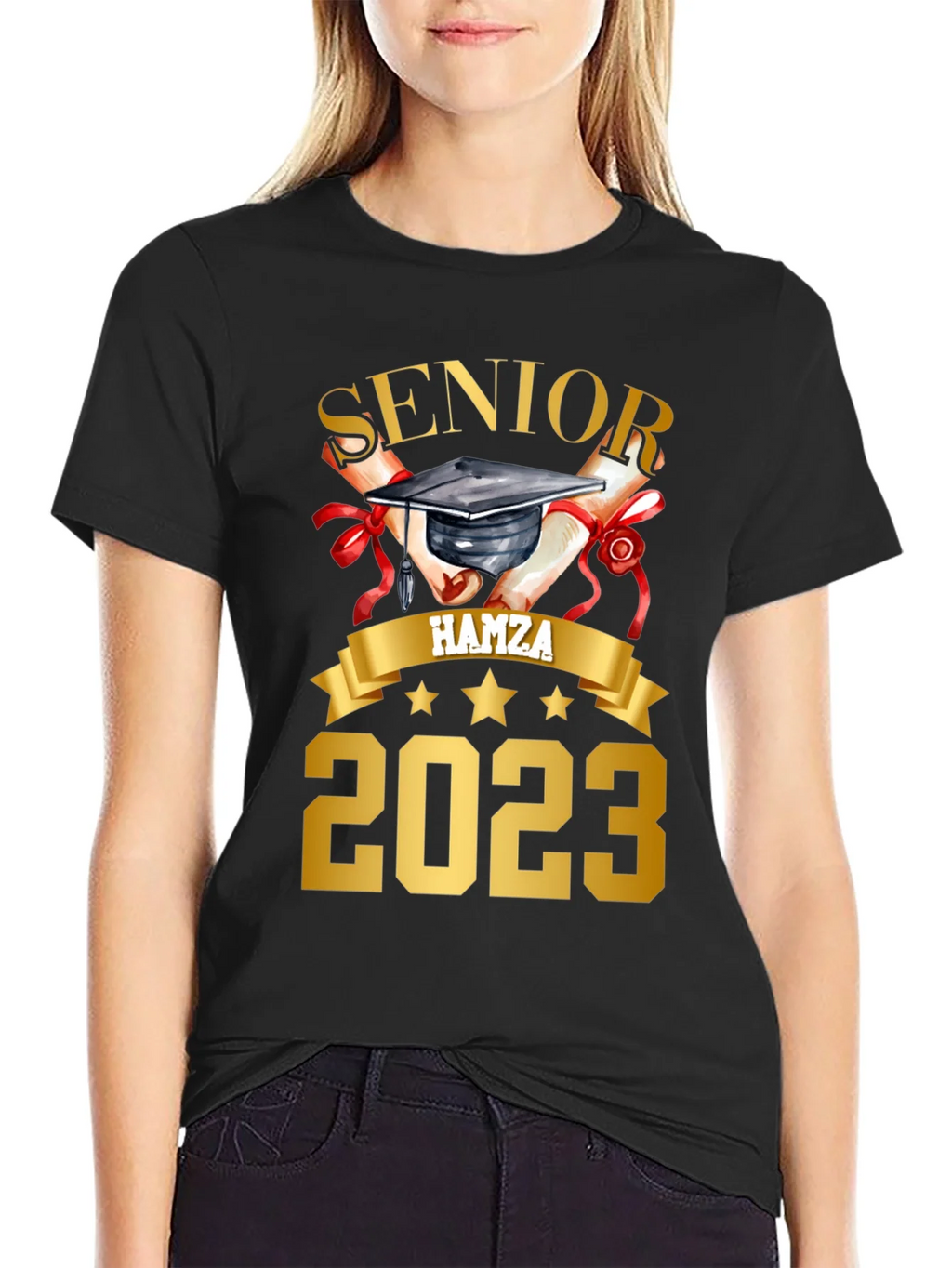 Senior Hamza 2023 Graduation T-Shirt product image 2