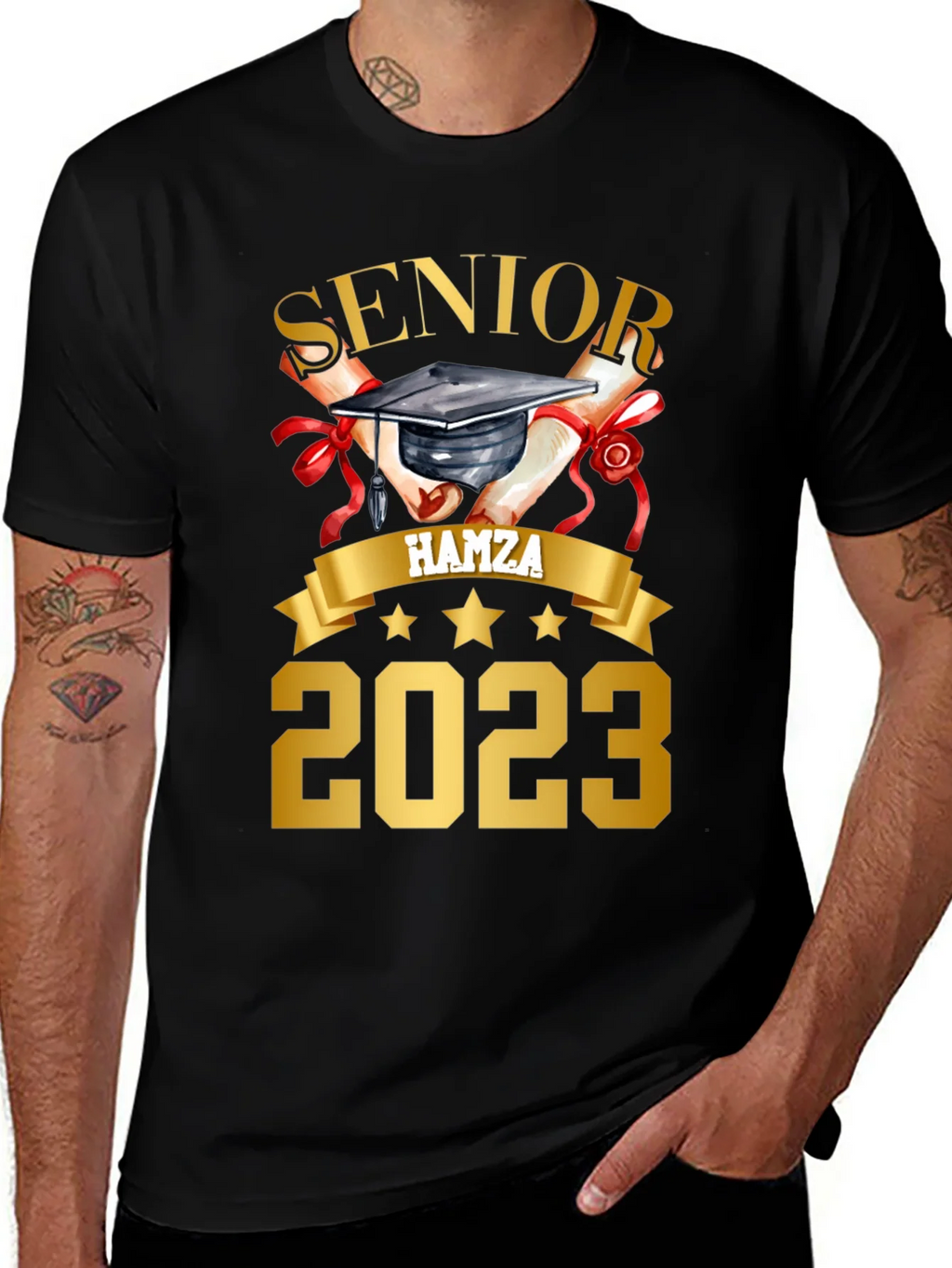 Senior Hamza 2023 Graduation T-Shirt product image 1