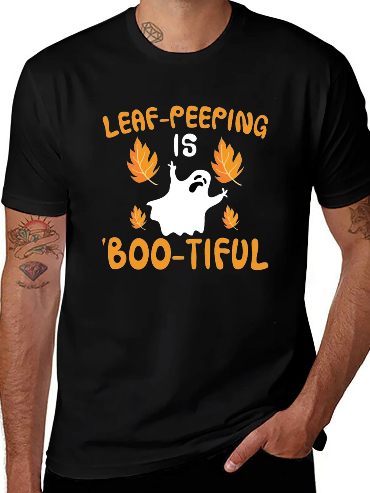 Boo-tiful Fall T-Shirt: Leaf Peeping Season! product image 1