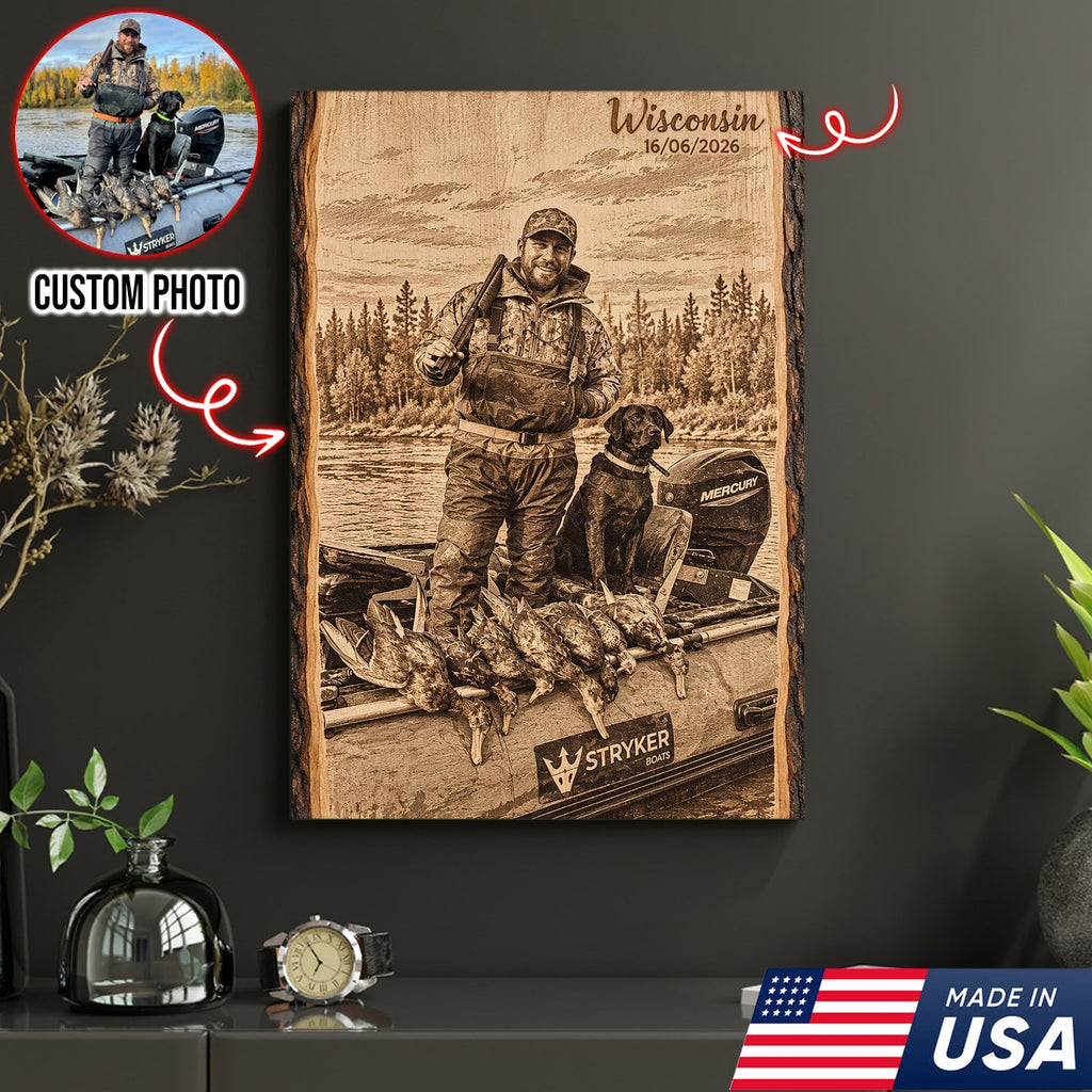 Personalized Hunting Memories Canvas