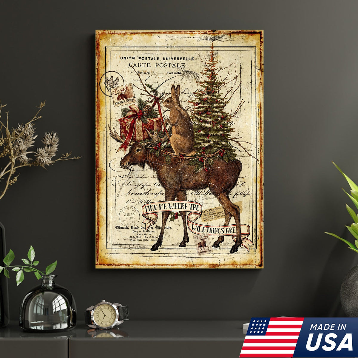 Wild Noel Canvas