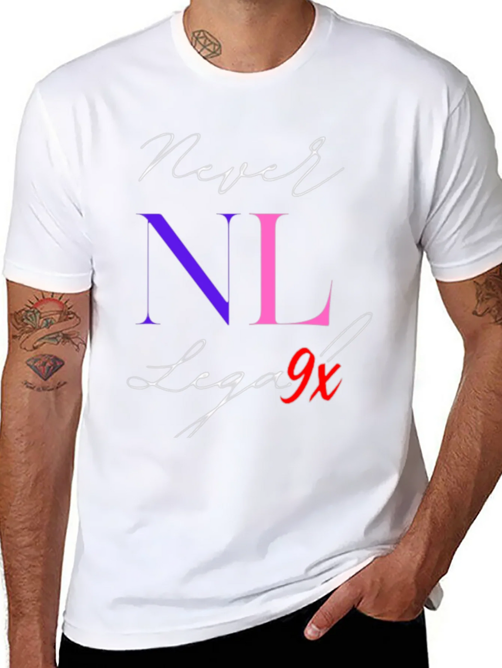 Never NL Lega9x Graphic Tee product image 7