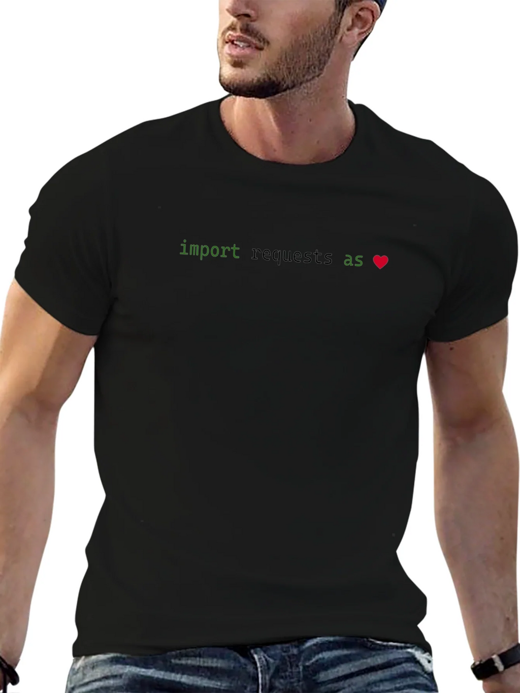 Coding Humor T-Shirt - Import Requests with Love! product image 6