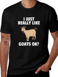Funny Goat Lover T-Shirt product image 1