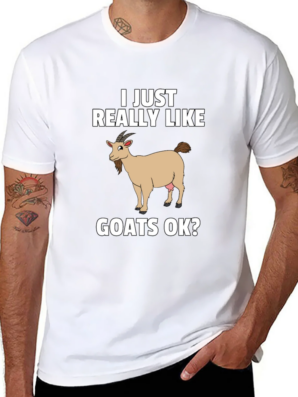 Funny Goat Lover T-Shirt product image 7