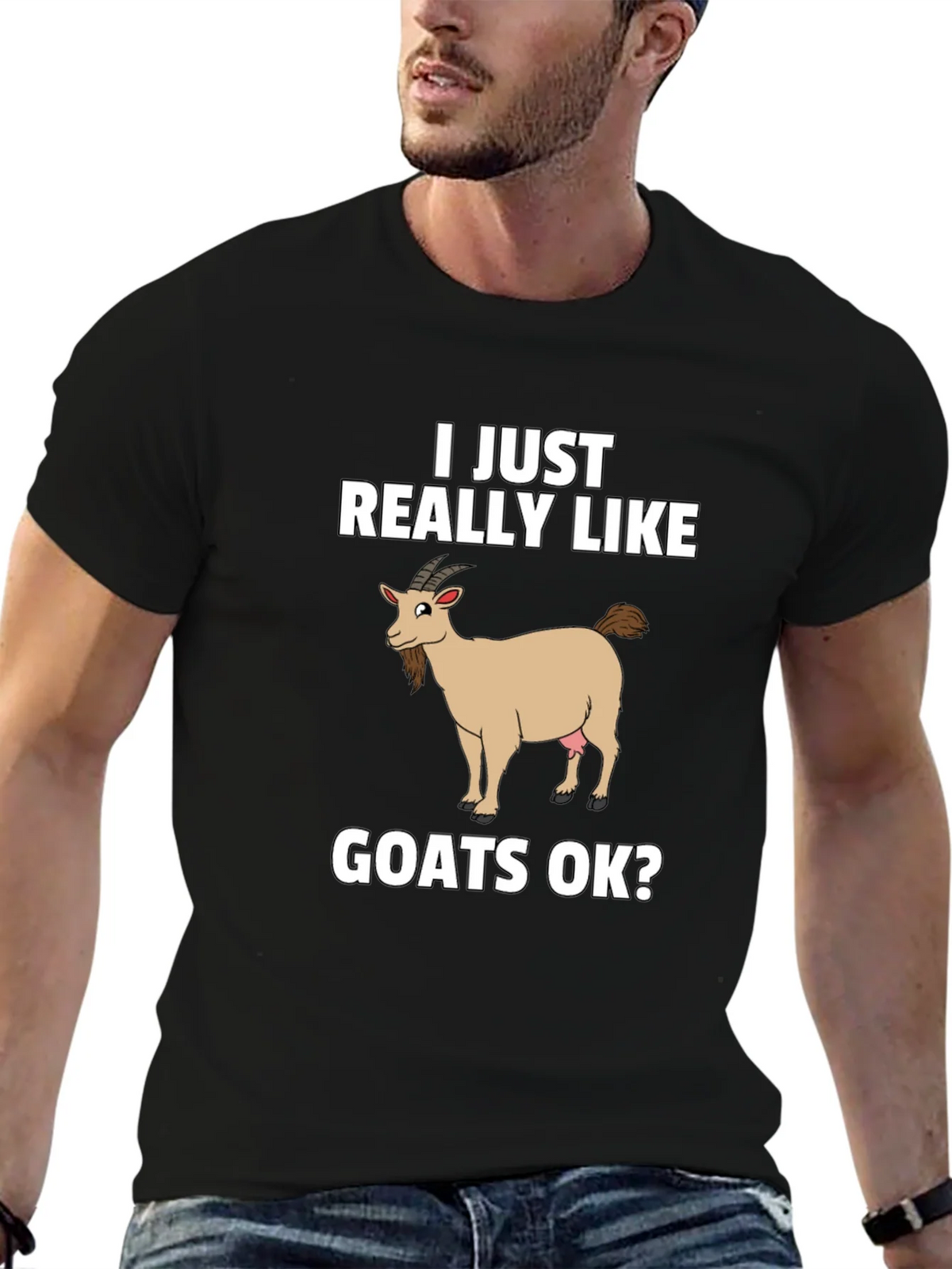 Funny Goat Lover T-Shirt product image 6